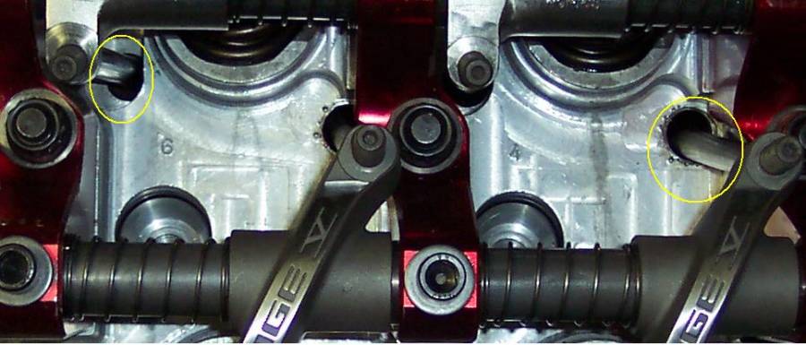 Attached picture Push rod clearance.JPG